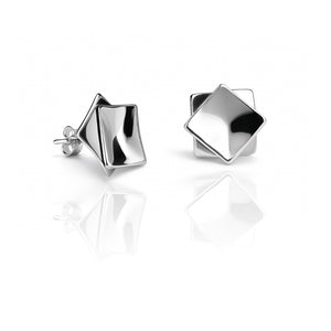 
                  
                    Load image into Gallery viewer, Layered Square Stud Earrings
                  
                