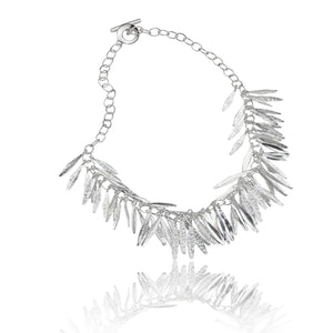 
                  
                    Load image into Gallery viewer, Silver Feather Necklace
                  
                